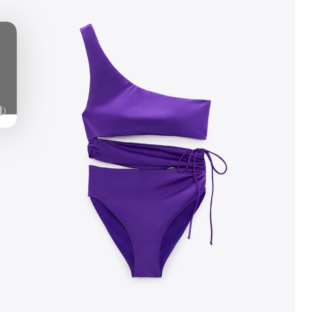 Zara cut out bathing suit